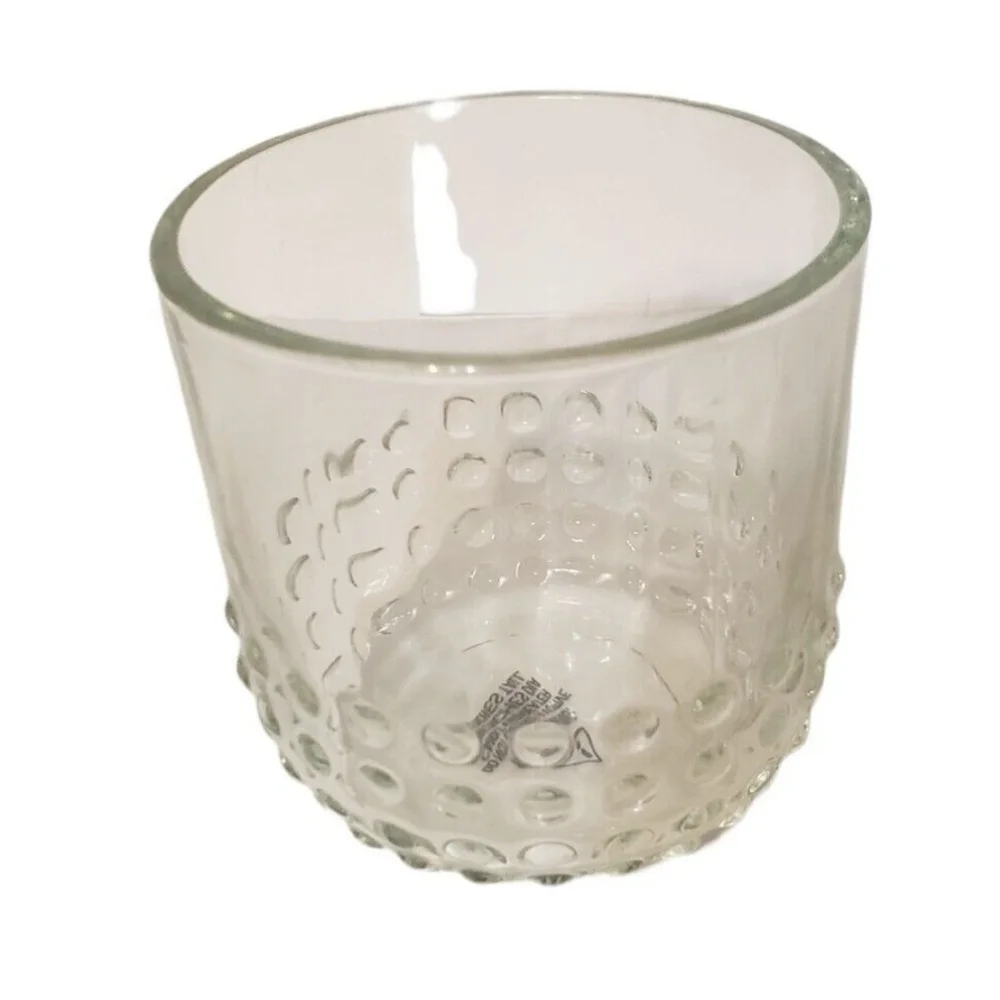 Three Pack Clear Glass Votive Candle Holders
